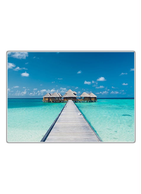Decorative Printed Tableau Painting Multicolour 21x14.8cm