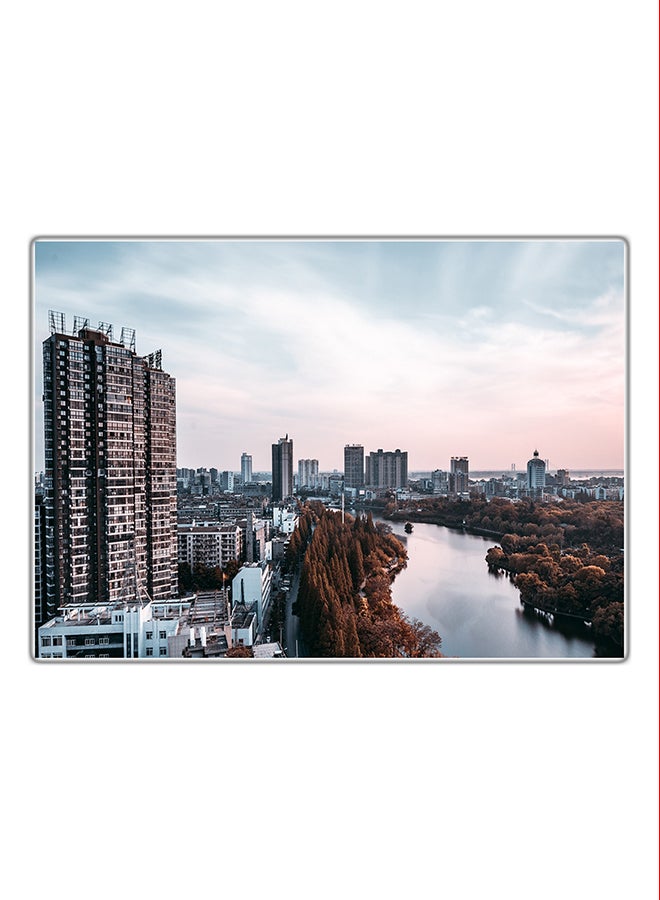 لوحة فنية مطبوعة للزينة متعدد الألوان 21x14.8سم