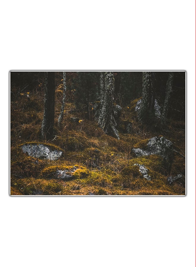 لوحة فنية مطبوعة للزينة متعدد الألوان 21x14.8سم