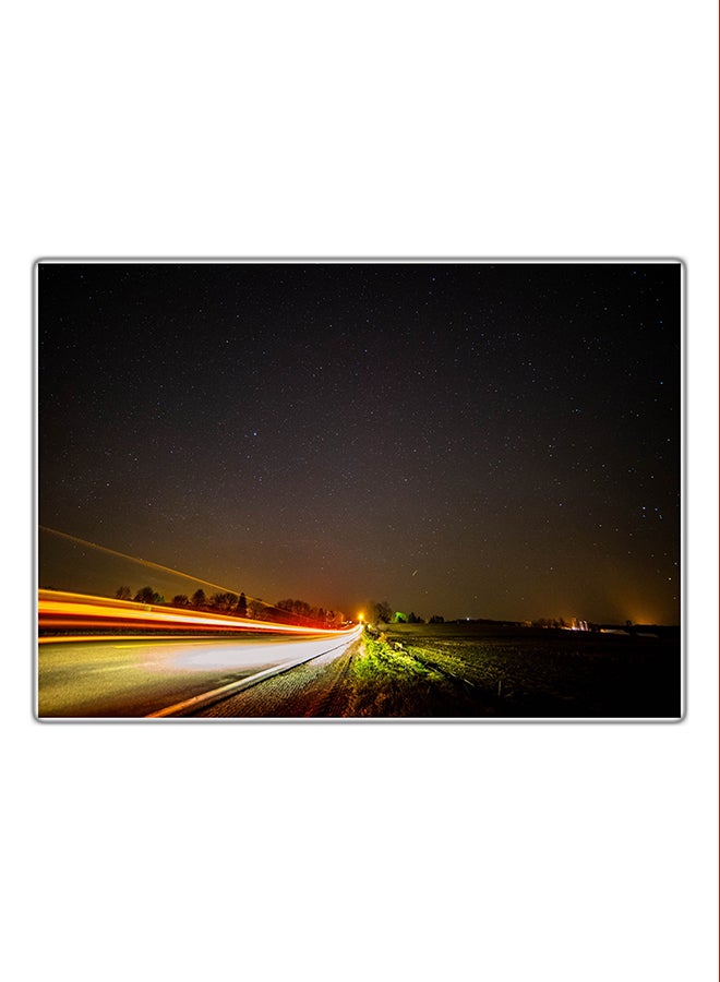 Fast Print Decorative Printed Tableau Painting Multicolour 21x14.8cm