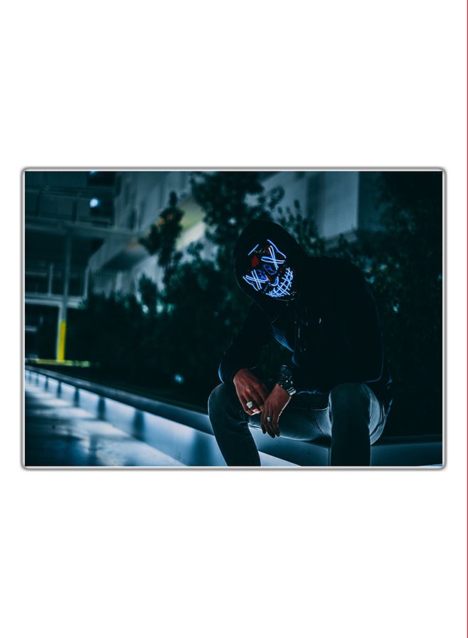 فاست برينت لوحة فنية مطبوعة للزينة متعدد الألوان 21x14.8سم