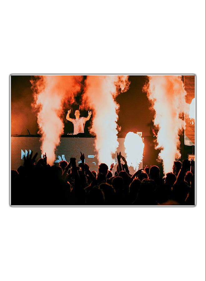 Fast Print Decorative Printed Tableau Painting Multicolour 21x14.8cm