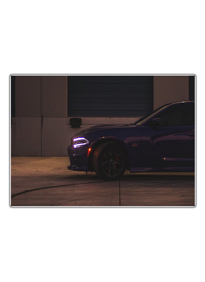 Fast Print Decorative Printed Tableau Painting Multicolour 21x14.8cm