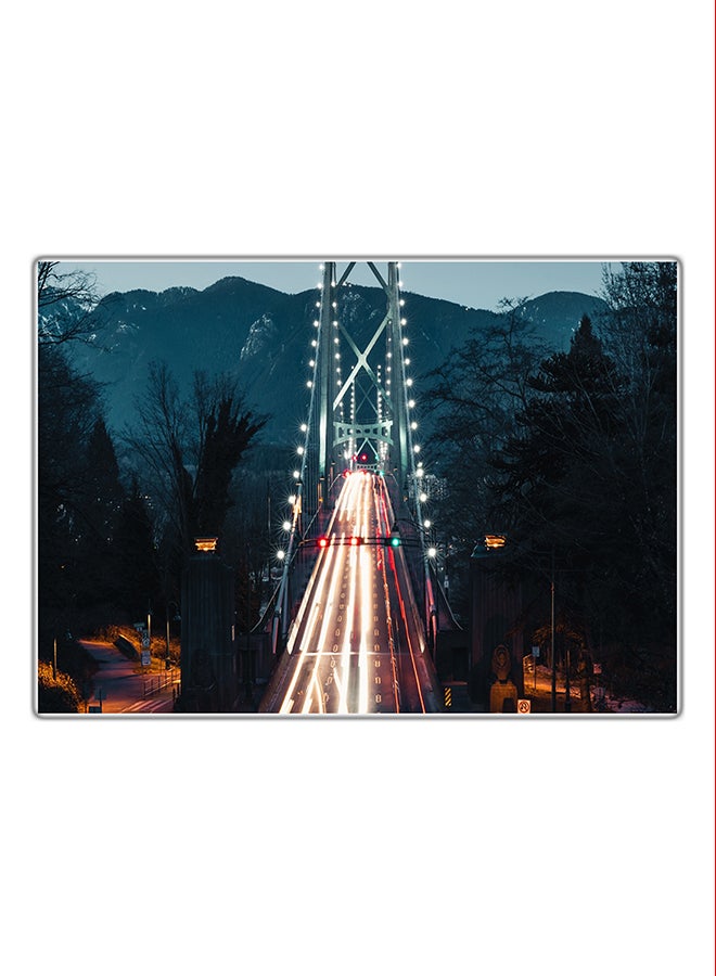 Fast Print Decorative Printed Tableau Painting Multicolour 21x14.8cm