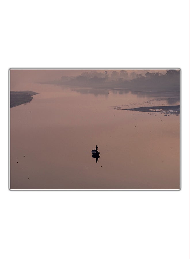 Fast Print Decorative Printed Tableau Painting Multicolour 21x14.8cm