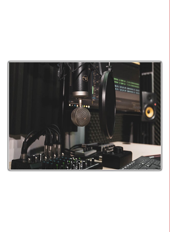 لوحة فنية مطبوعة للزينة متعدد الألوان 21x14.8سم