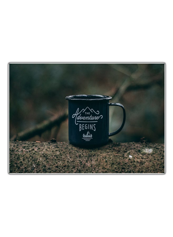 Fast Print Decorative Printed Tableau Painting Multicolour 21x14.8cm