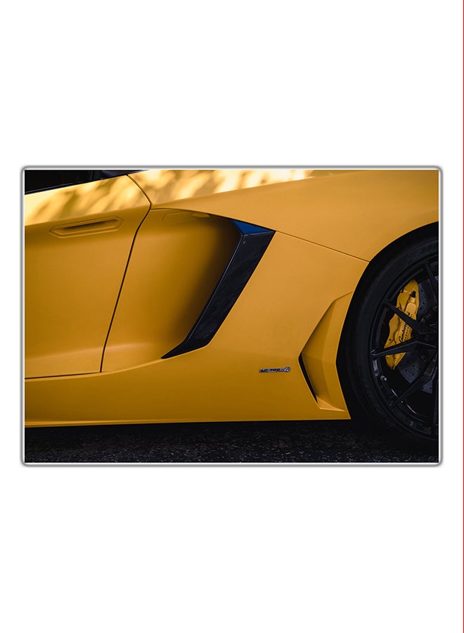 Fast Print Decorative Printed Tableau Painting Multicolor 21x14.8cm