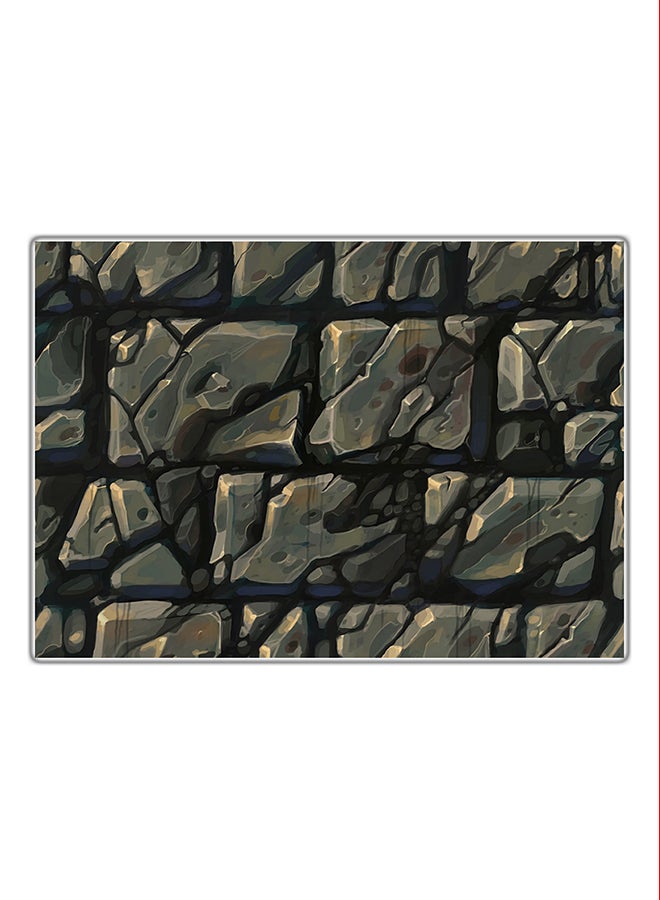 Decorative Printed Tableau Painting Multicolor 21x14.8cm