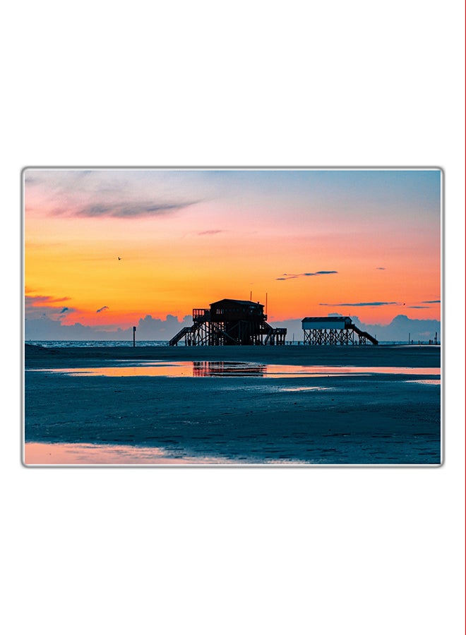 لوحة فنية مطبوعة للزينة متعدد الألوان 21x14.8سم