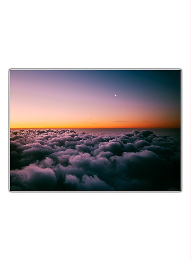 لوحة فنية مطبوعة للزينة متعدد الألوان 21x14.8سم