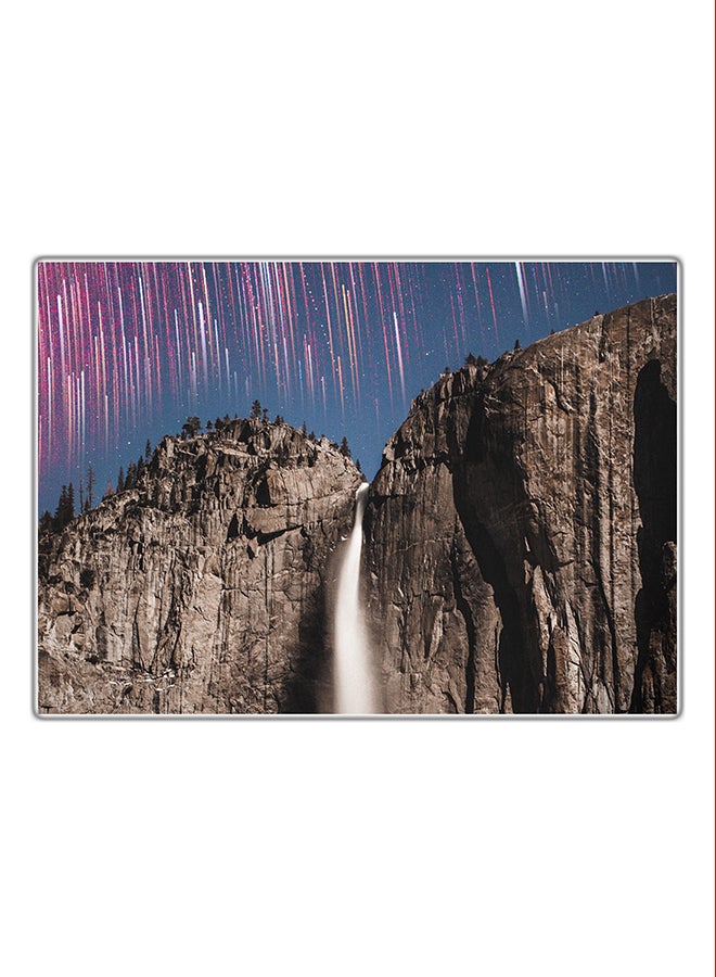 Decorative Printed Tableau Painting Multicolour 21x14.8cm