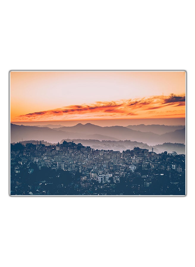 Fast Print Decorative Printed Tableau Painting Multicolour 21x14.8cm