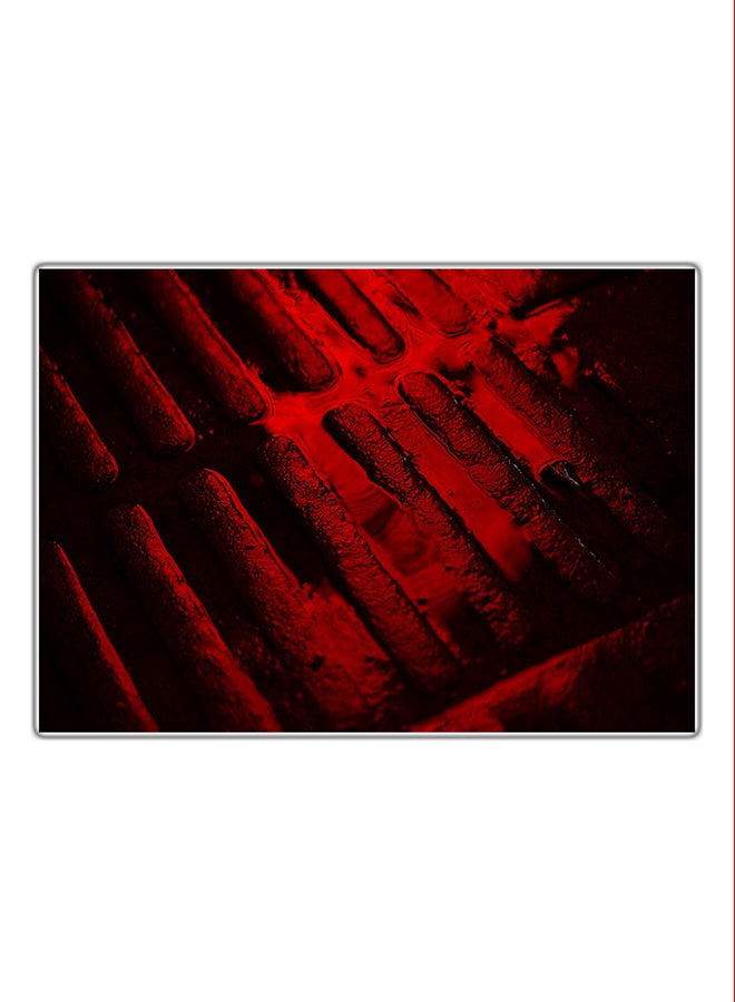 Decorative Printed Tableau Painting Multicolour 21x14.8cm