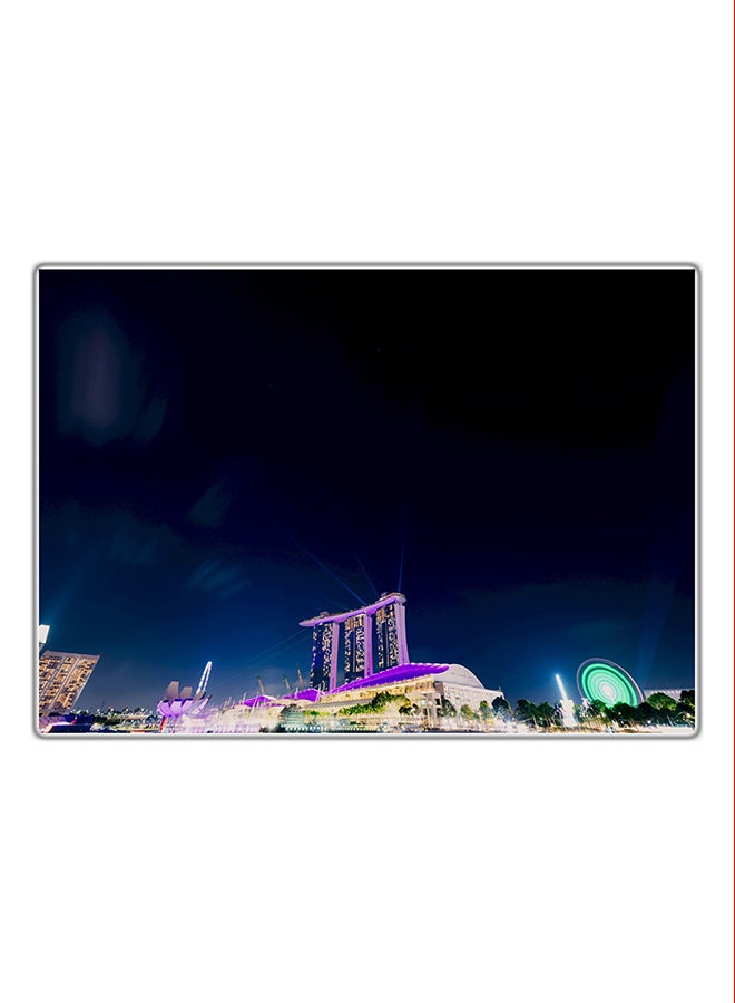 لوحة فنية مطبوعة للزينة متعدد الألوان 21x14.8سم