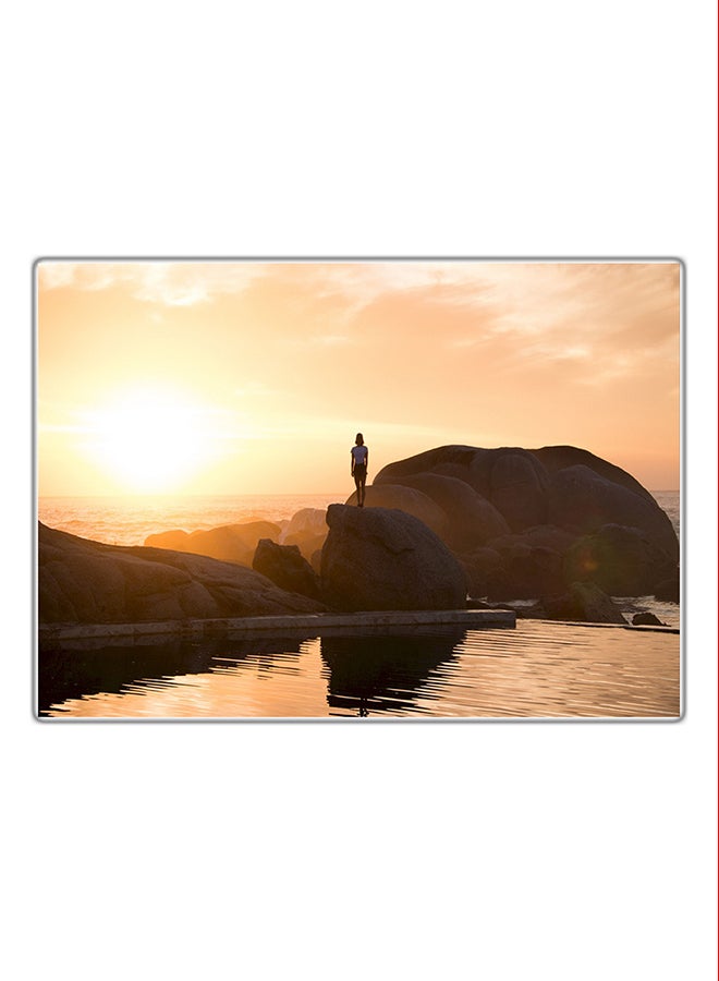 Fast Print Decorative Printed Tableau Painting Multicolor 21x14.8cm