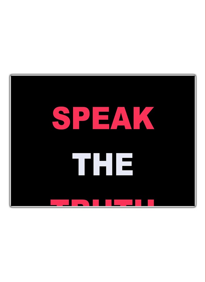 Fast Print Decorative Printed Tableau Painting Multicolour 21x14.8cm