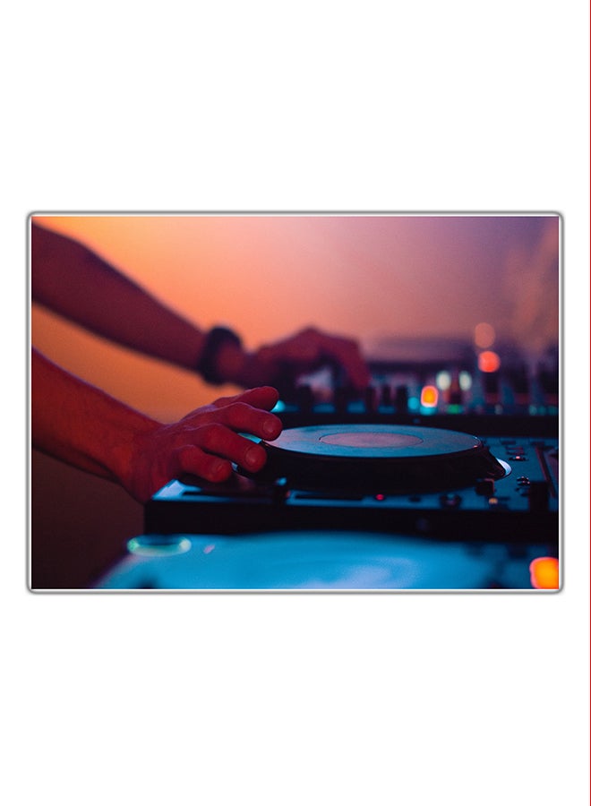 فاست برينت لوحة فنية مطبوعة للزينة متعدد الألوان 21x14.8سم