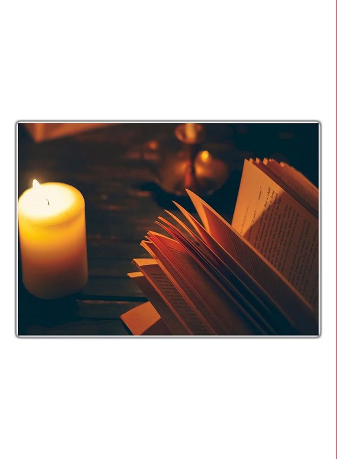 Fast Print Decorative Printed Tableau Painting Multicolor 21x14.8cm