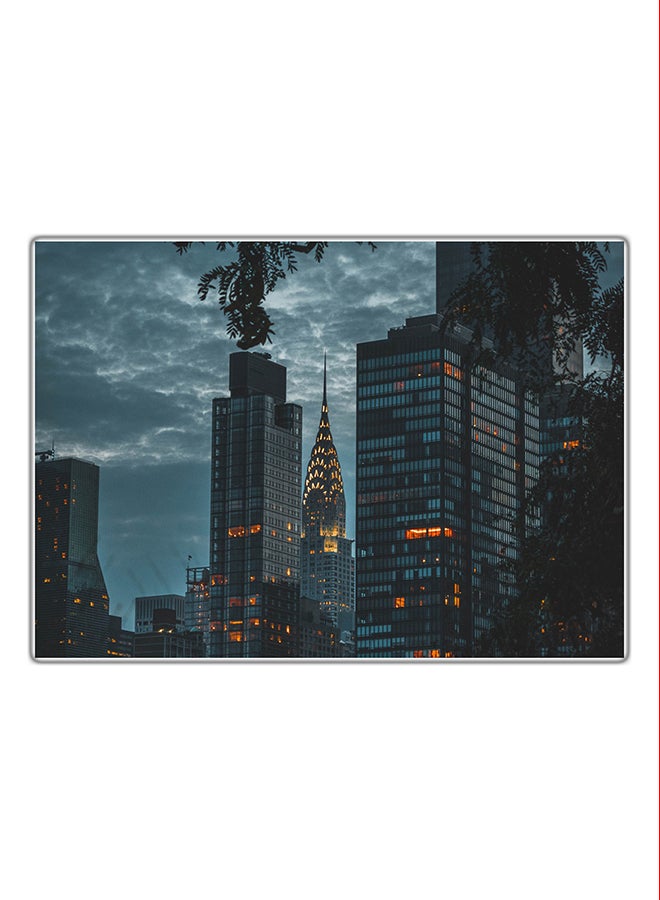 Fast Print Decorative Printed Tableau Painting Multicolour 21x14.8cm