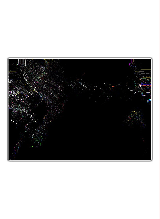 Fast Print Decorative Printed Tableau Painting Multicolour 21x14.8cm 
