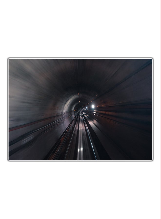 Decorative Printed Tableau Painting Multicolour 21x14.8cm