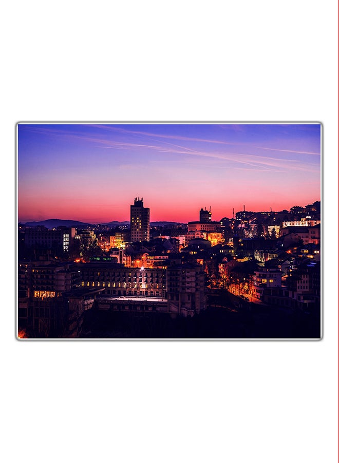 Fast Print Decorative Printed Tableau Painting Multicolour 21x14.8cm