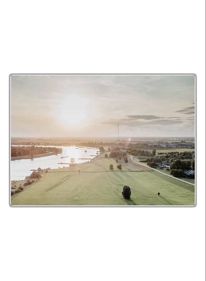 Fast Print Decorative Printed Tableau Painting Multicolour 21x14.8cm