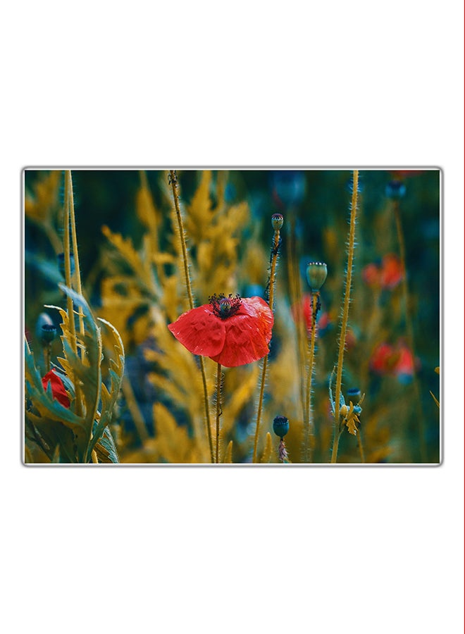 Fast Print Decorative Printed Tableau Painting Multicolour 21x14.8cm