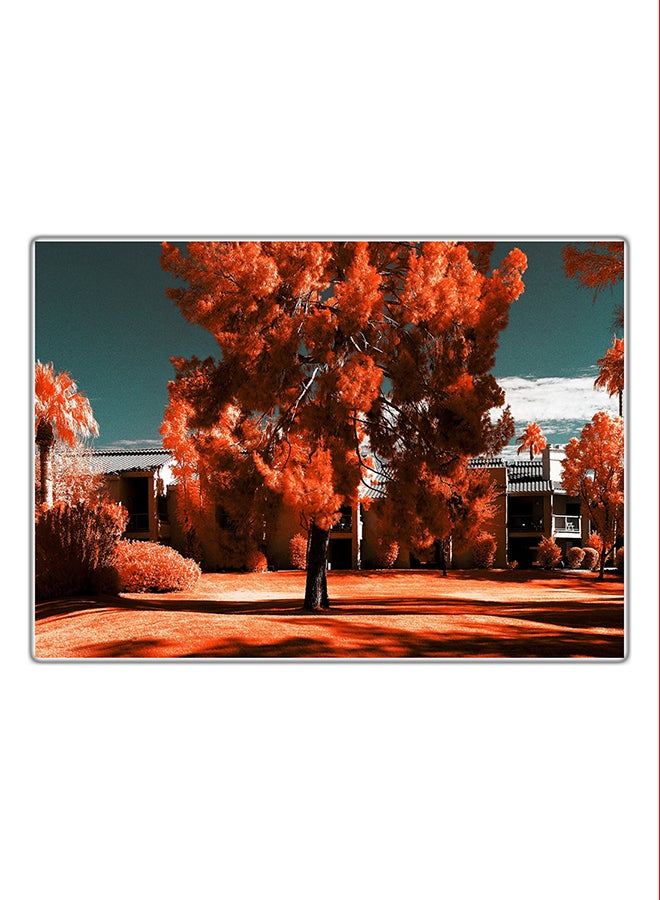 Fast Print Decorative Printed Tableau Painting Multicolor 21x14.8cm