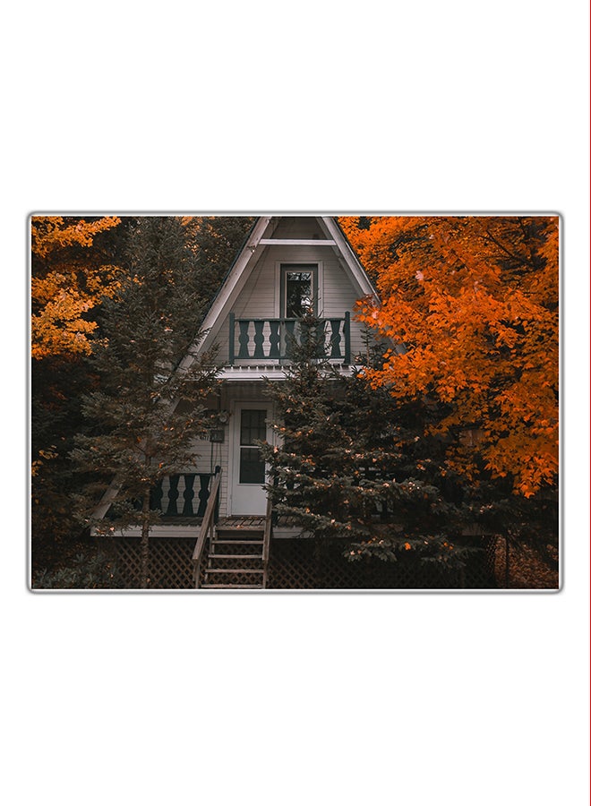 Fast Print Decorative Printed Tableau Painting Multicolour 21x14.8cm