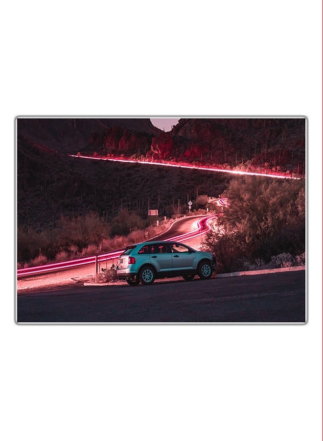 Fast Print Decorative Printed Tableau Painting Multicolour 21x14.8cm