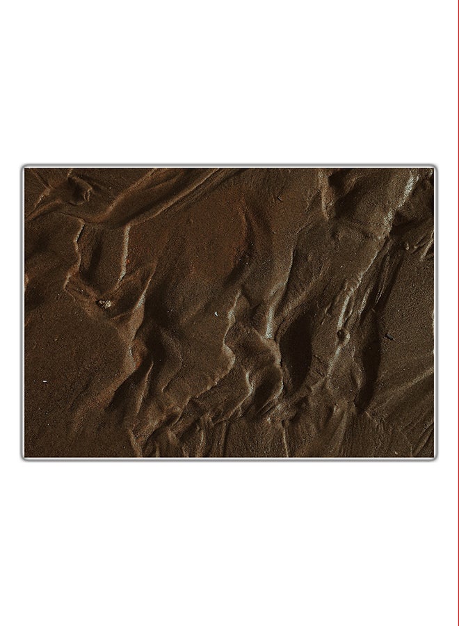 Fast Print Decorative Printed Tableau Painting Brown 21x14.8cm