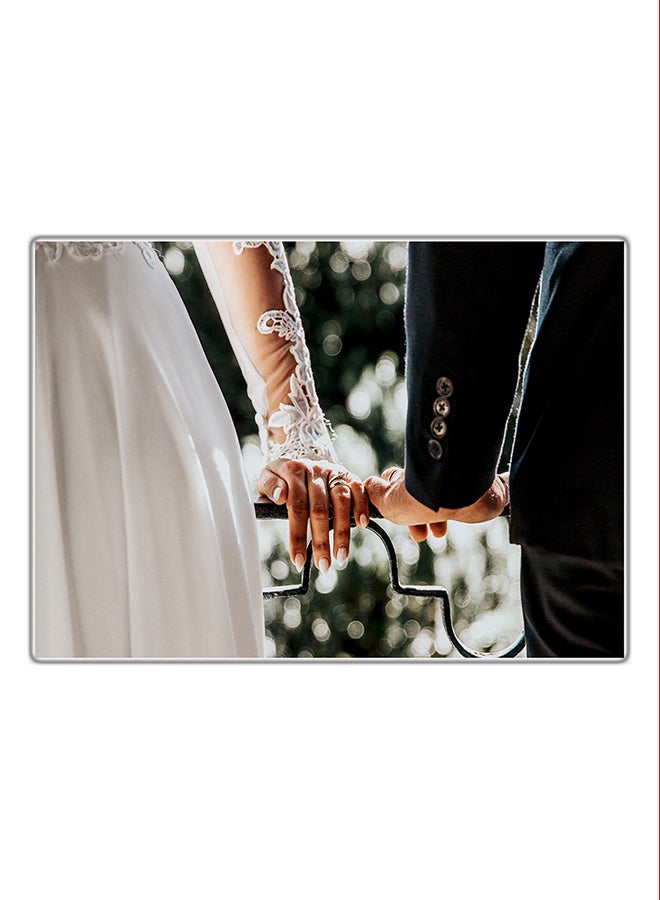 لوحة فنية مطبوعة للزينة متعدد الألوان 21x14.8سم