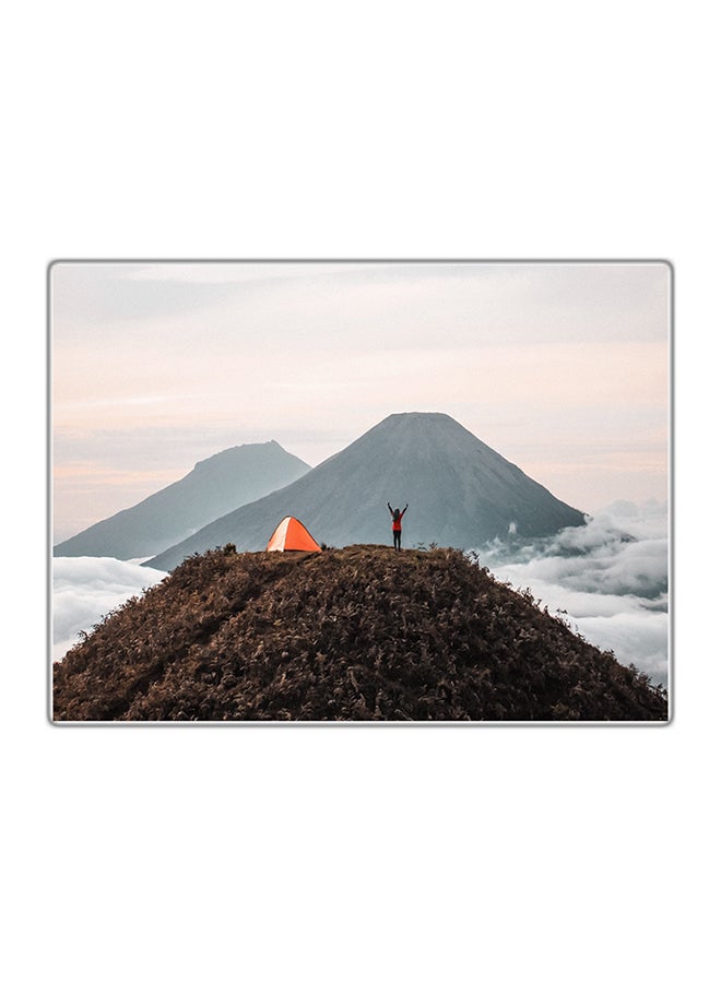 لوحة فنية مطبوعة للزينة متعدد الألوان 14.8x10.5سم