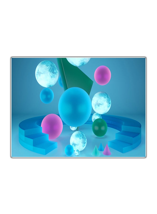 Fast Print Decorative Printed Tableau Painting Multicolor 14.8x10.5cm