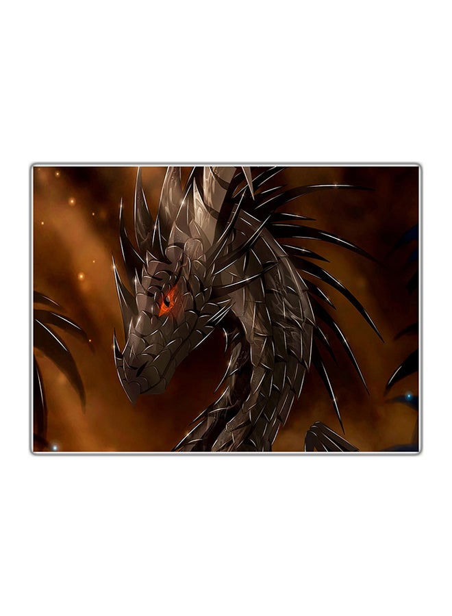 لوحة فنية مطبوعة للزينة متعدد الألوان 14.8x10.5سم