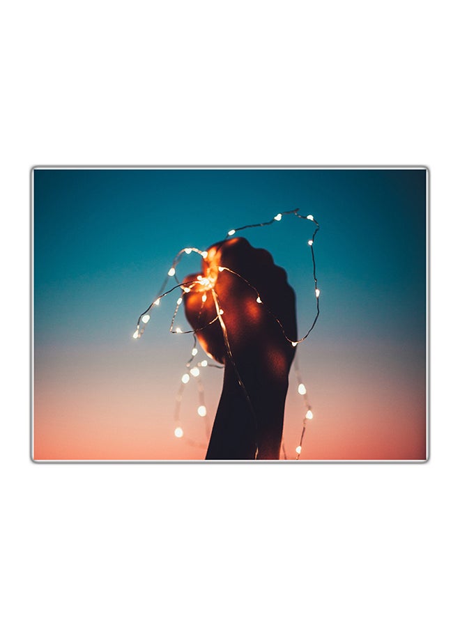 لوحة فنية مطبوعة للزينة متعدد الألوان 14.8x10.5سم