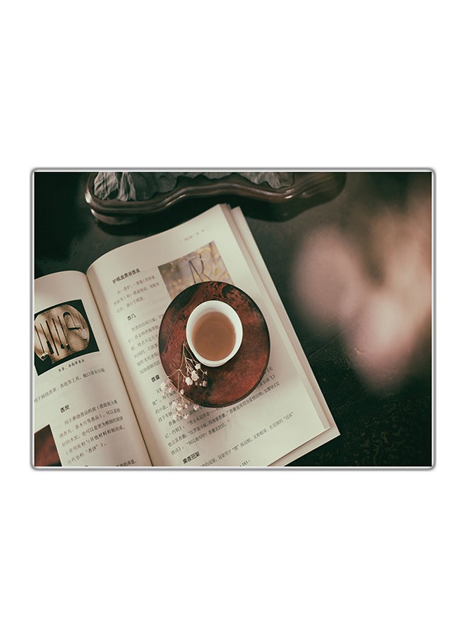 لوحة فنية مطبوعة للزينة متعدد الألوان 14.8x10.5سم