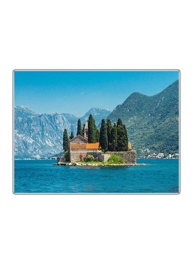 Decorative Printed Tableau Painting Multicolor