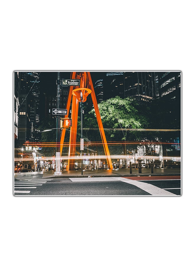 لوحة فنية مطبوعة للزينة متعدد الألوان 14.8x10.5سم