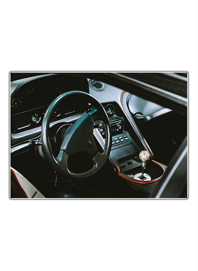 Decorative Printed Tableau Multicolour 21x14.8cm
