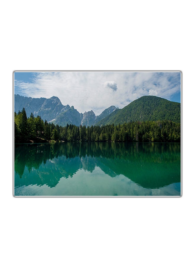 Decorative Printed Tableau Painting Multicolour 14.8x10.5cm