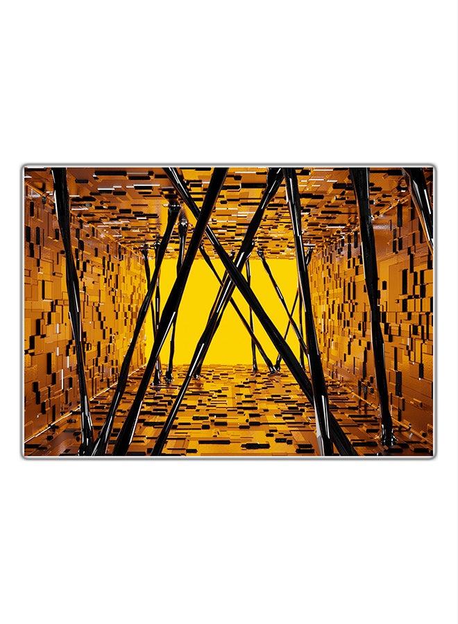 لوحة فنية مطبوعة للزينة متعدد الألوان 29.7x21سم