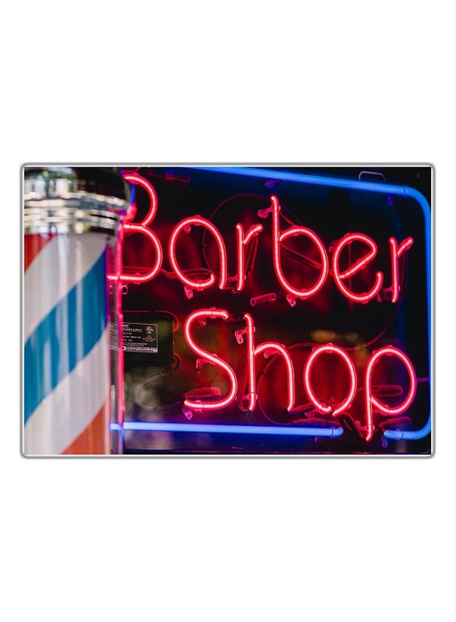 Fast Print Decorative Printed Tableau Painting Multicolour 29.7x21cm