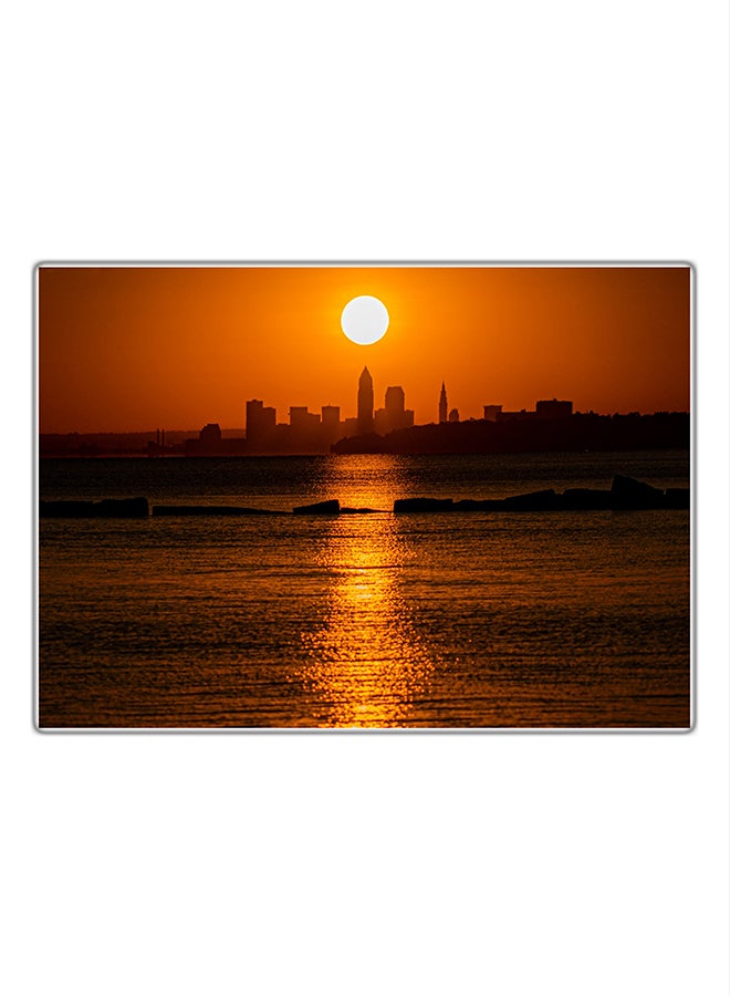 Fast Print Decorative Printed Tableau Painting Multicolour 29.7x21cm