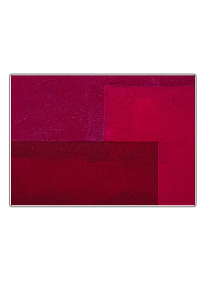 Fast Print Decorative Printed Tableau Painting Multicolour 29.7x21cm