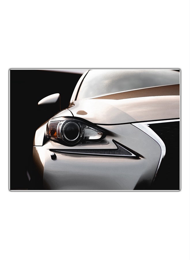 Decorative Printed Tableau Painting Multicolour 29.7x21cm