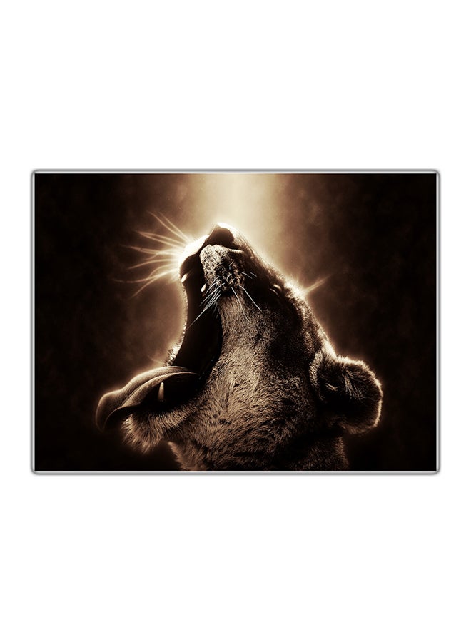 Fast Print Decorative Printed Tableau Painting Multicolour 14.8x10.5cm