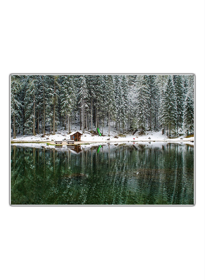 لوحة فنية مطبوعة للزينة متعدد الألوان 21x14.8سم